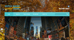 Desktop Screenshot of notchabovetours.com